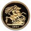 1984 Great Britain Gold 5 Sovereign Elizabeth II PR-70 DCAM PCGS