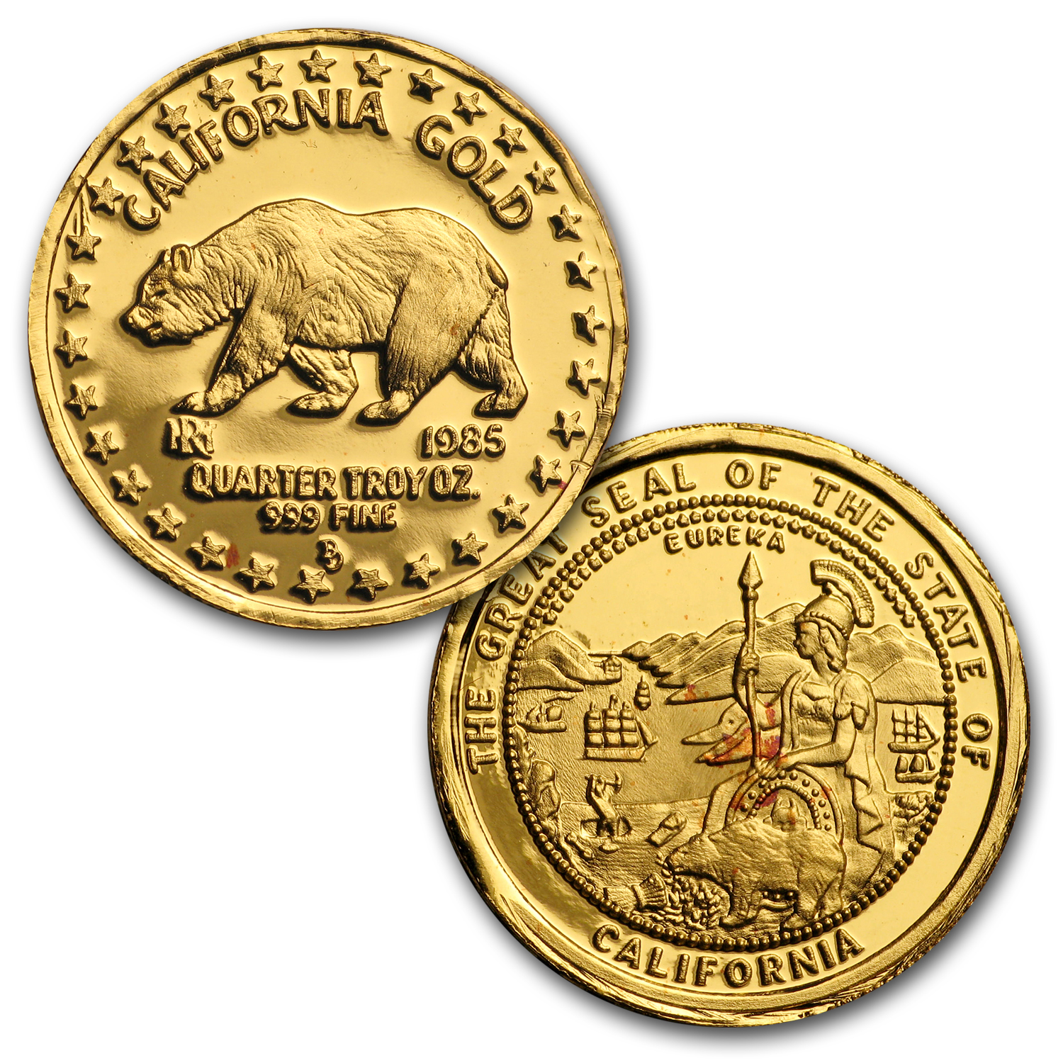 Buy 1984 Great Seal of California 3-Piece Gold Set | APMEX
