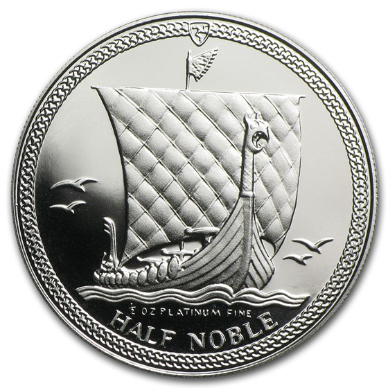 1984 Isle of Man 1/2 oz Platinum Noble Proof 1984 Isle of Man 1/2 oz Platinum Noble Proof