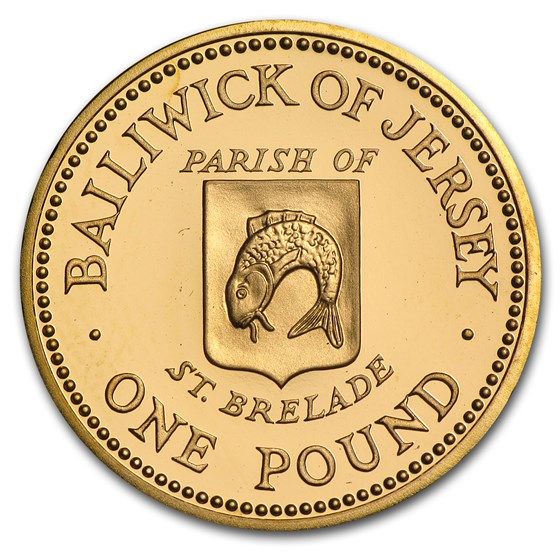 1984 Jersey Proof Gold Pound 1984 Jersey Proof Gold Pound