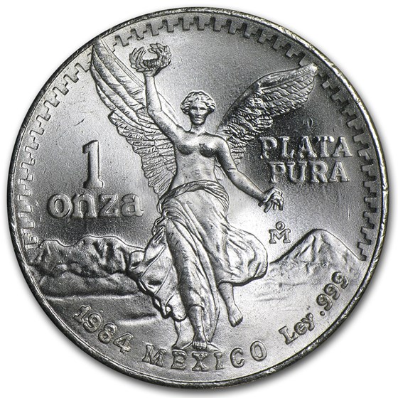 1984 Mexico 1 oz Silver Libertad BU