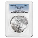 1984 Mexico 1 oz Silver Libertad MS-68 PCGS