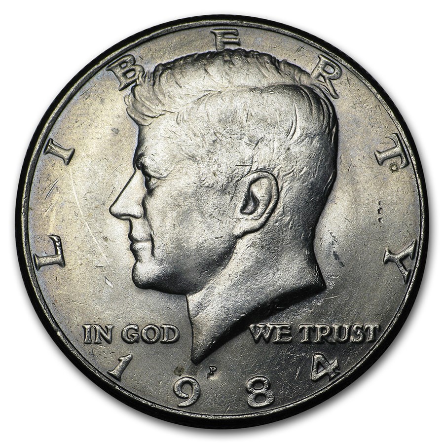 1984-P Kennedy Half Dollar BU