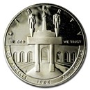 1984-S Olympic $1 Silver Commem Proof (Capsule Only)