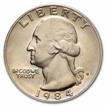 1984-S Washington Quarter 40-Coin Roll Proof