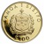 1984 Samoa Gold 100 Tala Olympics PF-68 UCAM NGC