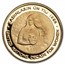 1984 Turkey Gold 50,000 Lira Decade for Women Proof