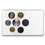 1984 Vatican City Pope John Paul II 7-Coin Set BU