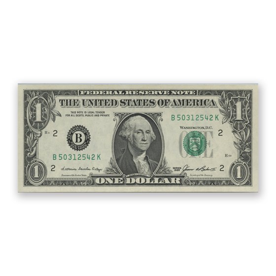 1985 (B-New York) $1.00 FRN CU (Fr#1913-B) 1985 (B-New York) $1.00 FRN CU (Fr#1913-B)