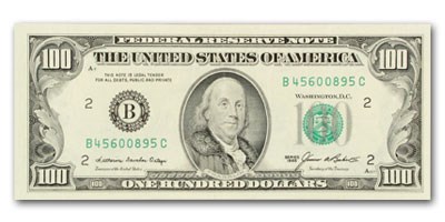 1985 (B-New York) $100 FRN AU (Fr#2171-B)