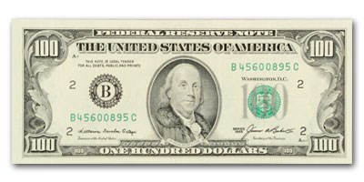 1985 (B-New York) $100 FRN AU (Fr#2171-B) 1985 (B-New York) $100 FRN AU (Fr#2171-B)