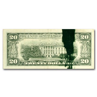1985 (B-New York) $20 FRN VF (Ink Smear Error) 1985 (B-New York) $20 FRN VF (Ink Smear Error)
