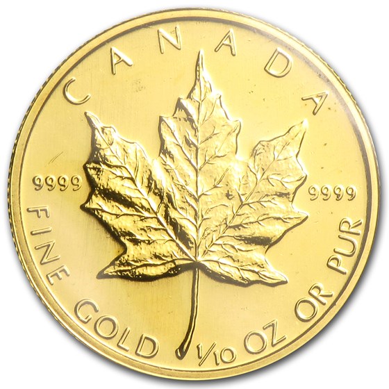 1985 Canada 1/10 oz Gold Maple Leaf BU 1985 Canada 1/10 oz Gold Maple Leaf BU