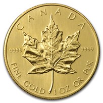 1985 Canada 1 oz Gold Maple Leaf BU
