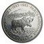 1985 Canada Silver Dollar BU (National Parks Moose)