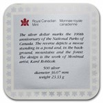 1985 Canada Silver Dollar Proof (National Parks Moose w/OGP)