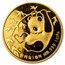 1985 China 1 oz Gold Panda MS-67 NGC