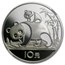 1985 China Silver Panda 10 Yuan PF-68 NGC
