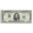 1985 (D-Clev.) $5 FRN Gem AU-58 PMG(Fr#1978-D) Missing Print