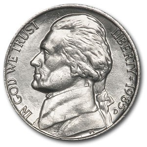 1985-D Jefferson Nickel BU 1985-D Jefferson Nickel BU