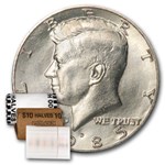 1985-D Kennedy Half Dollar 20-Coin Roll BU