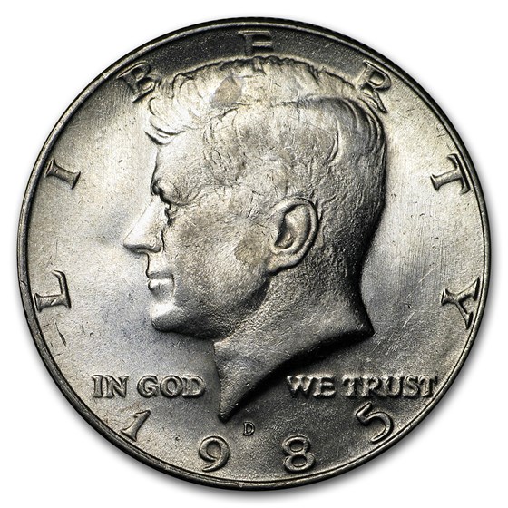 1985-D Kennedy Half Dollar BU 1985-D Kennedy Half Dollar BU
