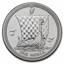 1985 Isle of Man 1 oz Platinum Noble BU