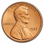 1985 Lincoln Cent 50-Coin Roll BU