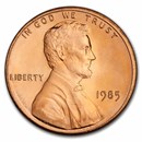 1985 Lincoln Cent BU (Red)