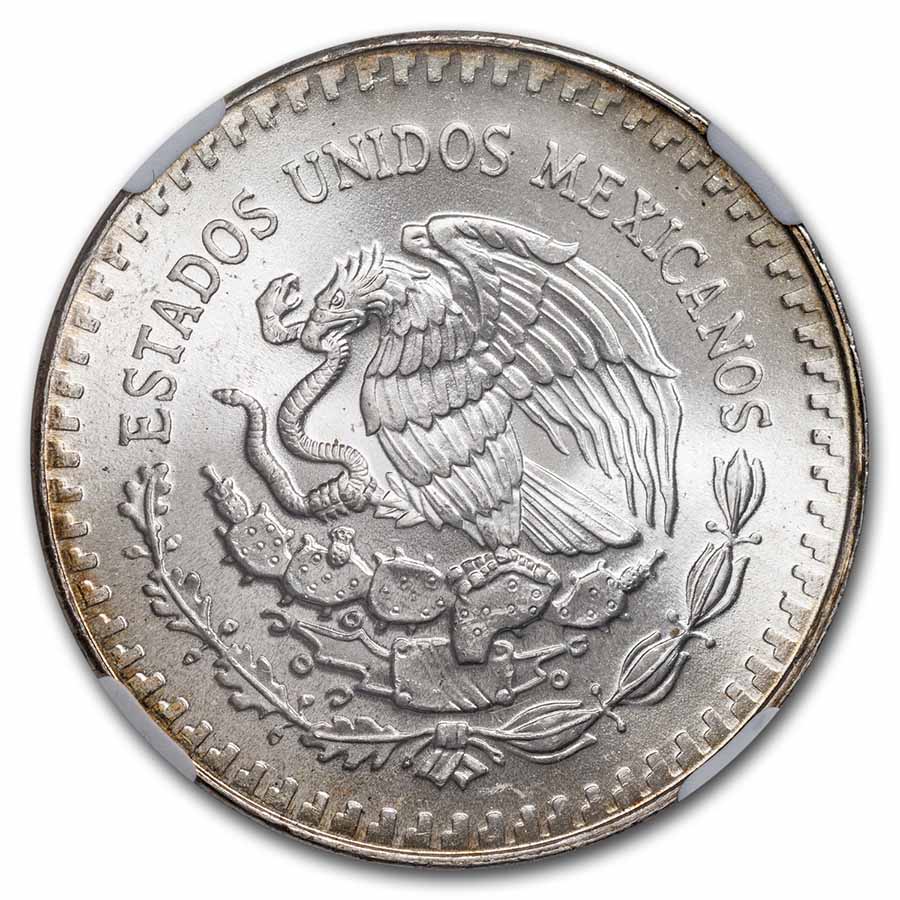 Buy 1985 Mexican 1 oz Silver Libertad MS-65 NGC | APMEX