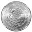 1985 Mexico 1 oz Silver Libertad MS-67 NGC (Coat of Arms Label)