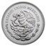 1985 Mexico Silver 100 Pesos Proof (1986 World Cup - Aztec)