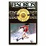 1985 Mexico World Cup Gold 250 Pesos BU Tesoros Del Mundial Card