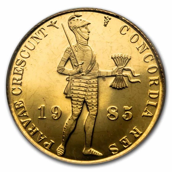 1985 Netherlands Gold Ducat Proof 1985 Netherlands Gold Ducat Proof