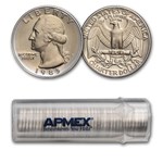 1985-S Washington Quarter 40-Coin Roll Proof