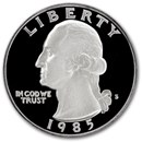 1985-S Washington Quarter Gem Proof
