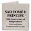 1985 Sao Tome Gold 100 Dobras Proof Box and COA