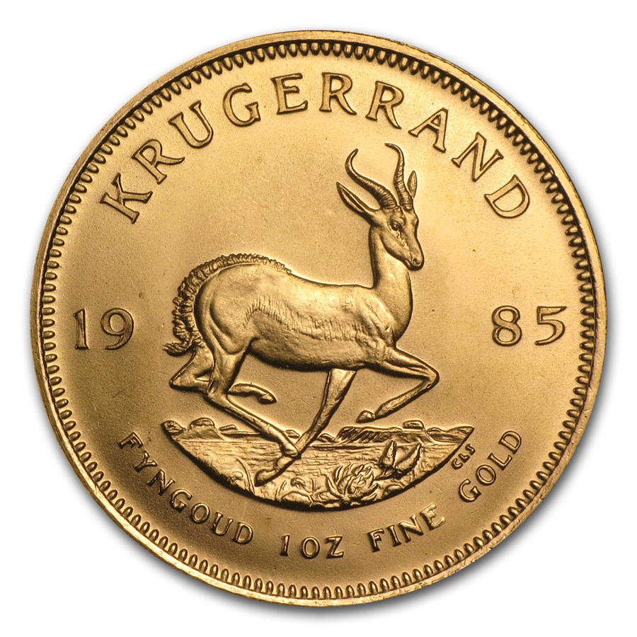1985 South Africa 1 oz Gold Krugerrand BU