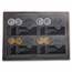 1985 Vatican City The Four Evangelists 4-Coin Set BU