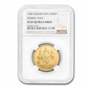 1985 Yugoslavia Gold 40,000 Dinara Sinjska Alka PF-67 NGC