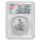 1986 1 oz Silver Round - Engelhard MS-69 PCGS (Eagle Reverse)