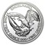 1986 1 oz Silver Round - Engelhard Prospector (Eagle Reverse)