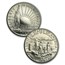 1986 2-Coin Statue of Liberty Set BU (w/Box & COA)