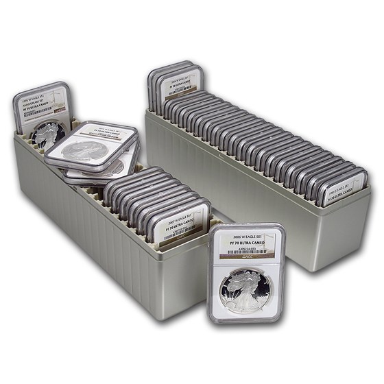 Buy 19862015 30Coin Proof Silver Eagle Set PF70 NGC (inc. 1995W