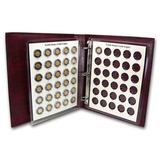 1986-2016 31-Coin 1/10 oz Gold Eagle Set BU (CAPS Album) 1986-2016 31-Coin 1/10 oz Gold Eagle Set BU (CAPS Album)