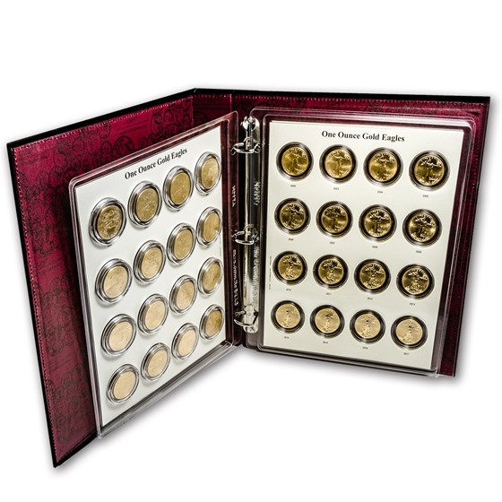 1986-2017 32-Coin 1 oz Gold Eagle Set BU (CAPS Album) 1986-2017 32-Coin 1 oz Gold Eagle Set BU (CAPS Album)