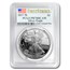 1986-2020 34-Coin Proof American Silver Eagle Set PR-70 PCGS
