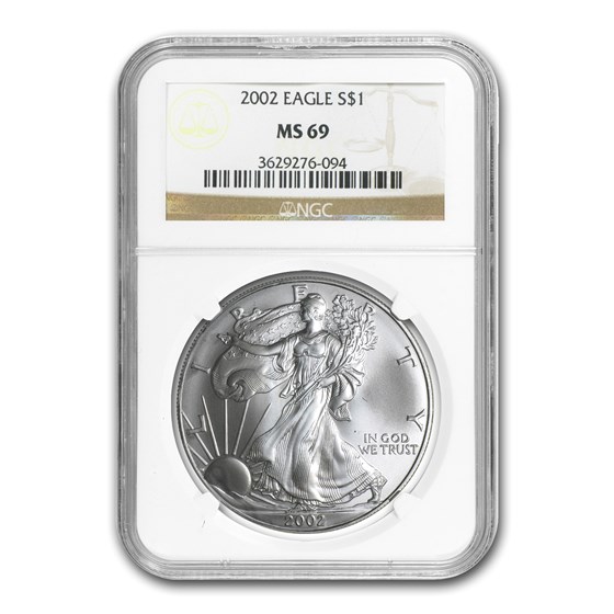 Buy 1986-2020 35-Coin Silver Eagle Set MS-69 NGC (2 NGC Boxes) | APMEX