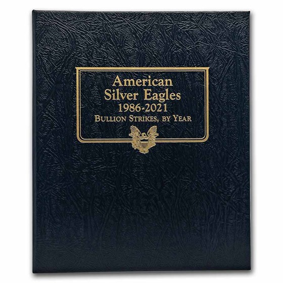 1986-2021 37-Coin American Silver Eagle Set BU (Whitman Album) 1986-2021 37-Coin American Silver Eagle Set BU (Whitman Album)