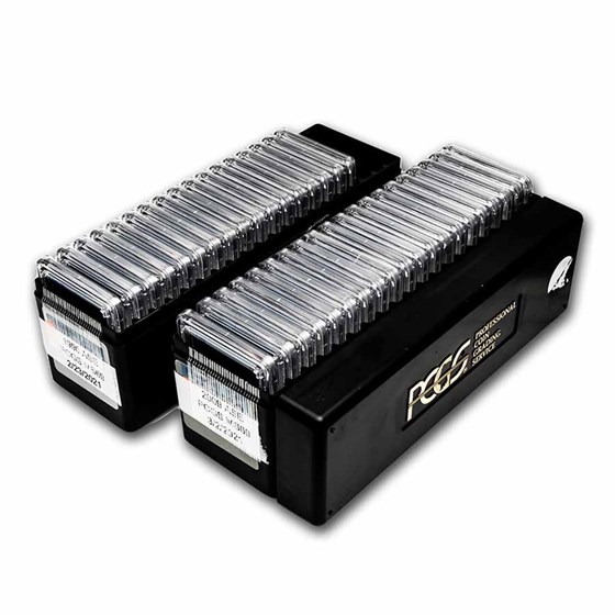 1986-2022 38-Coin Silver Eagle Set MS-69 PCGS (w/PCGS Boxes) 1986-2022 38-Coin Silver Eagle Set MS-69 PCGS (w/PCGS Boxes)